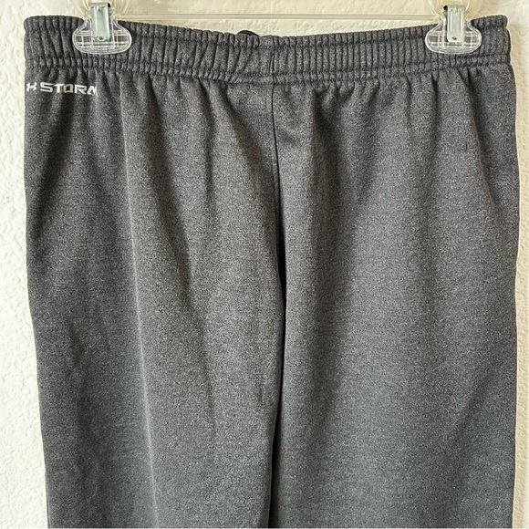 Under Armour Charcoal Wide Leg, Bootcut, Gym Joggers - Picture 3 of 9